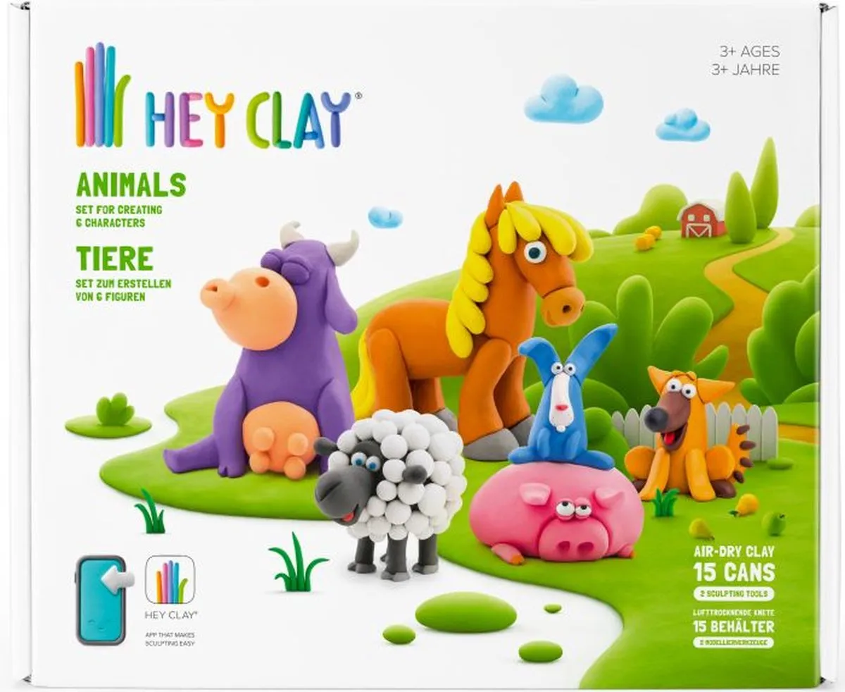 Tomy Klei Dieren Set 250g