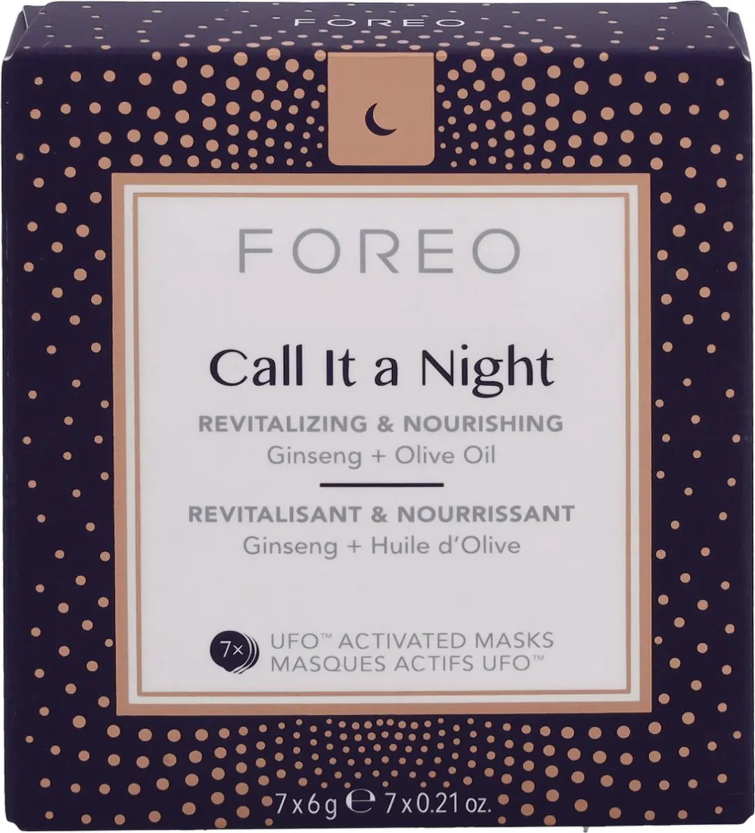 FOREO Call It a Night UFO-Geactiveerd Masker 7x6ml