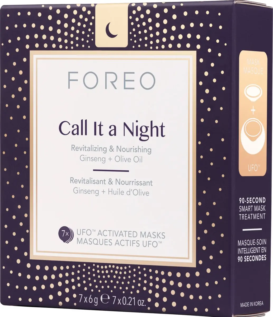 FOREO Call It a Night UFO-Geactiveerd Masker 7x6ml - afbeelding 6 van 6