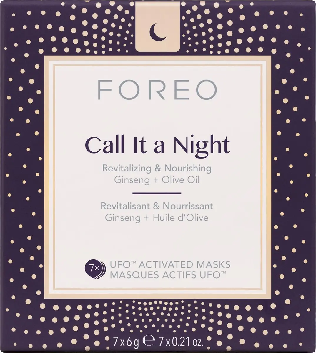 FOREO Call It a Night UFO-Geactiveerd Masker 7x6ml