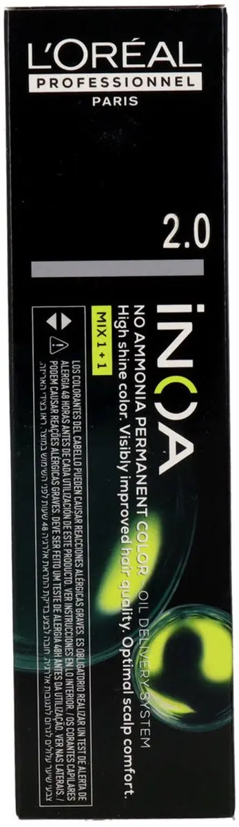 L'Oréal Paris Inoa Color Nº 2.0 Permanente Kleur 60g