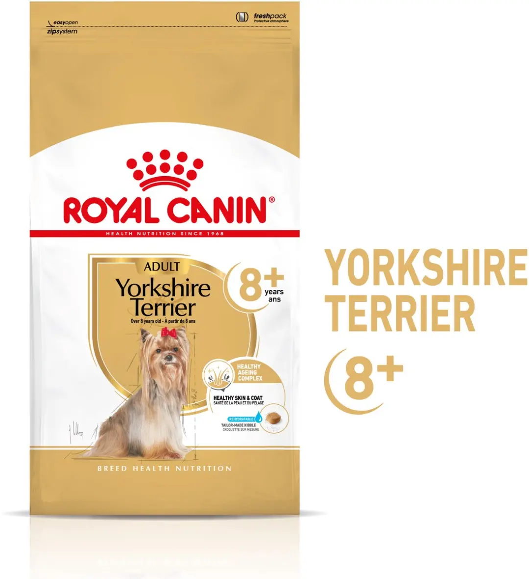 Royal Canin Yorkshire Terrier 8+ Droogvoer 1,5kg