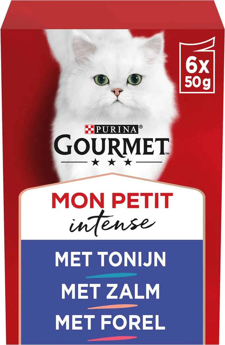 Gourmet Mon Petit Maaltijdzakje Rund/Kalf/Lam 12x50g
