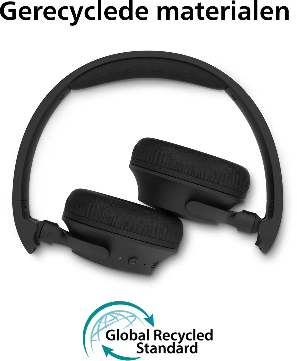 Philips TAH4500BK/00 Draadloze Koptelefoon - Active Noise Cancelling - Zwart