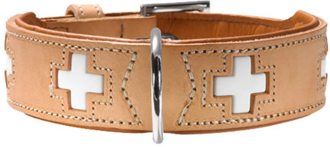 Hunter Halsband Swiss - Zwart 55 cm