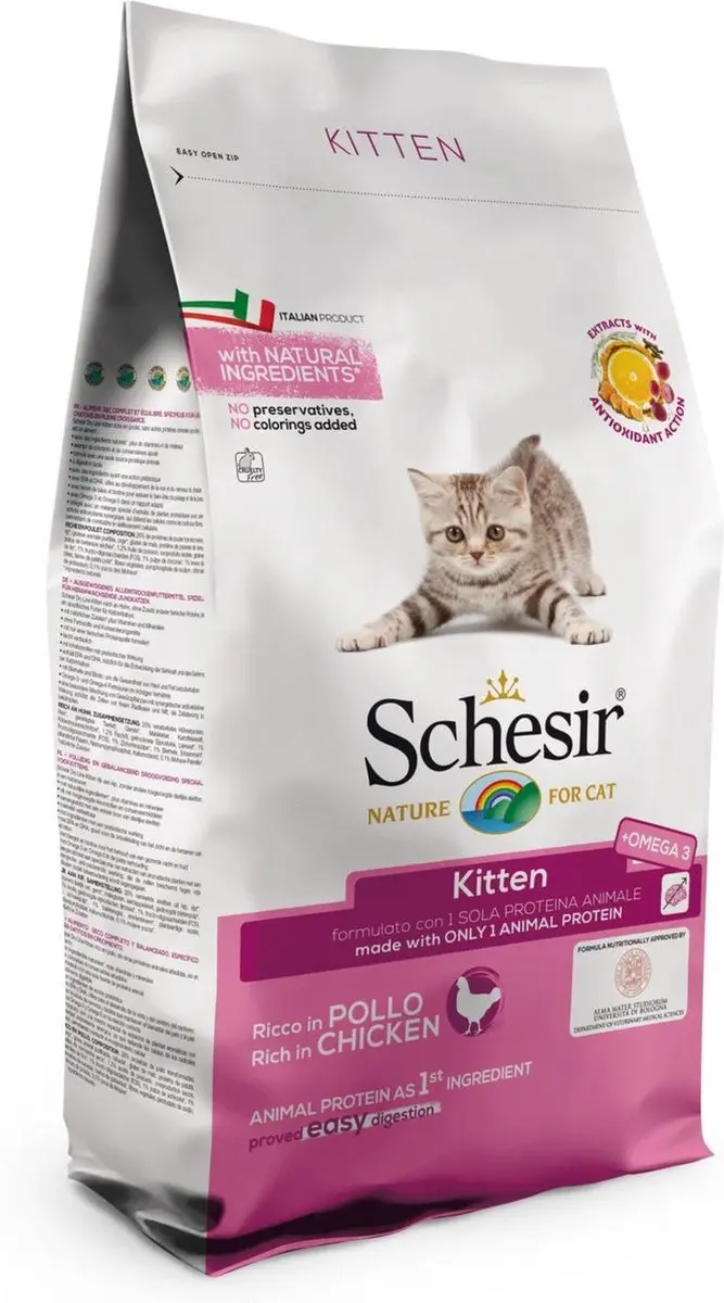 Schesir Kitten Kattenvoer 1.5kg