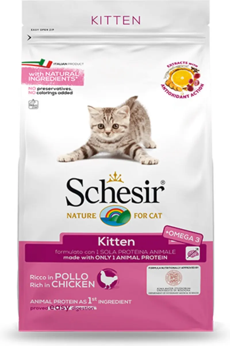 Schesir Kitten Kattenvoer 1.5kg