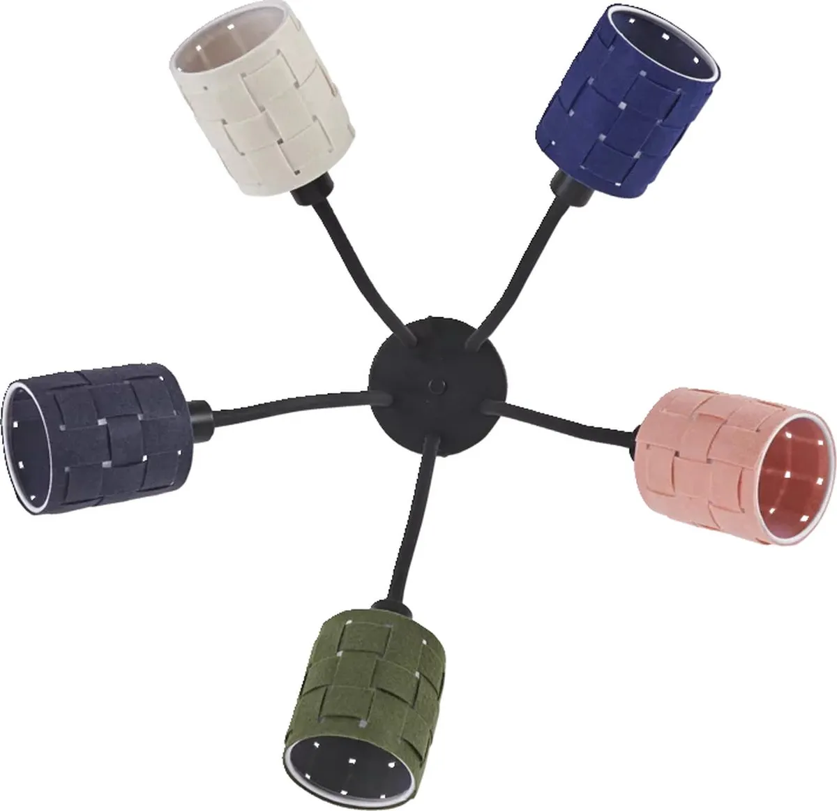LEDVANCE Decor Felt Weaving Cans Plafondlamp