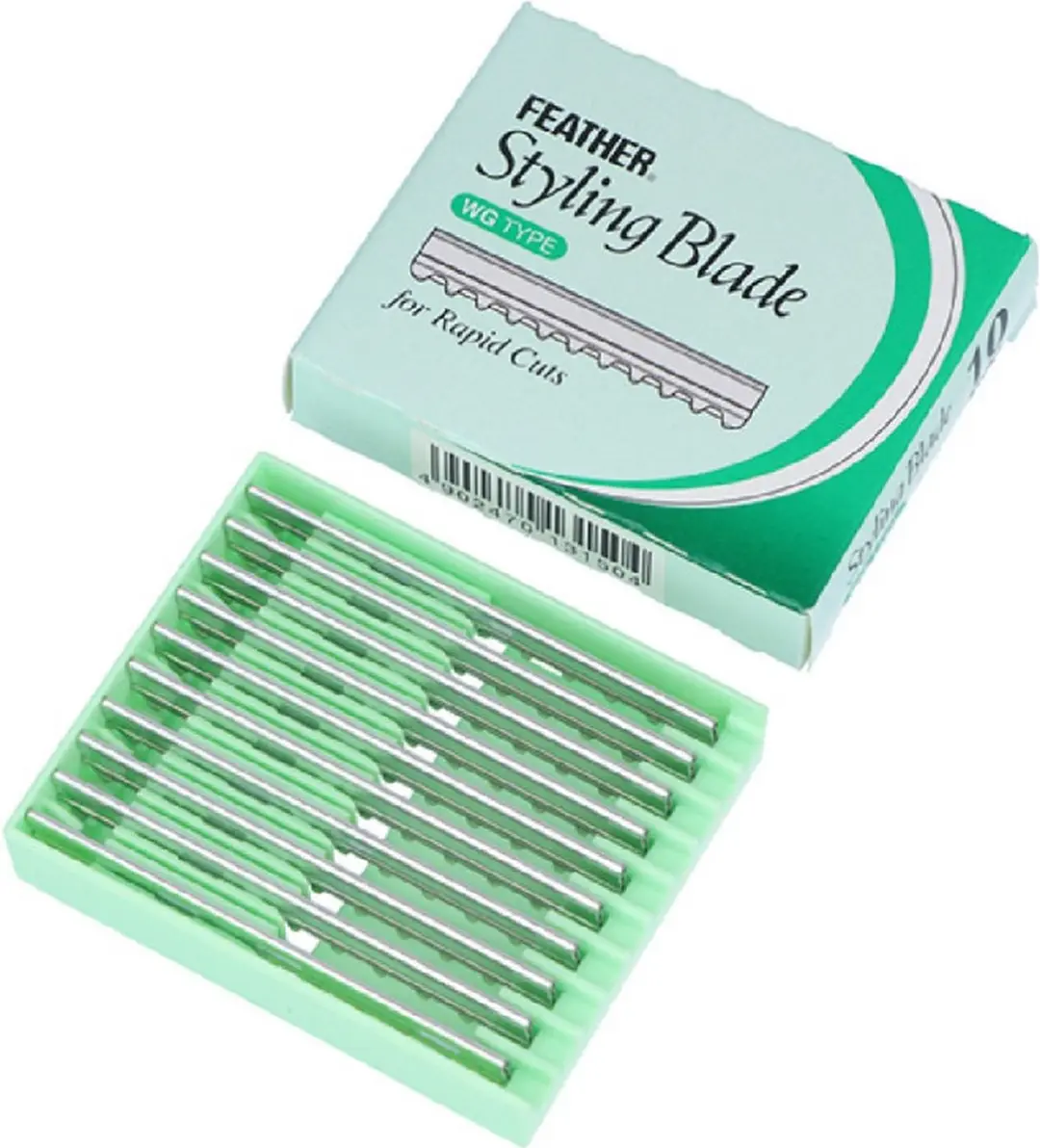 Feather Styling Blade Rapid Cut A1314 - 10 Stuks - Metaal