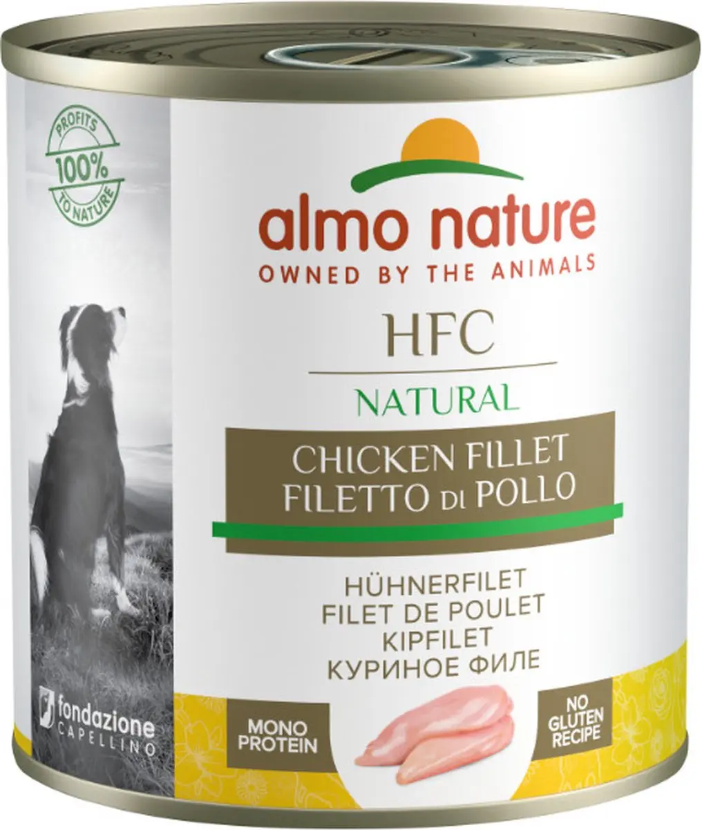 Almo Nature Kipfilet Hondenvoer 280g