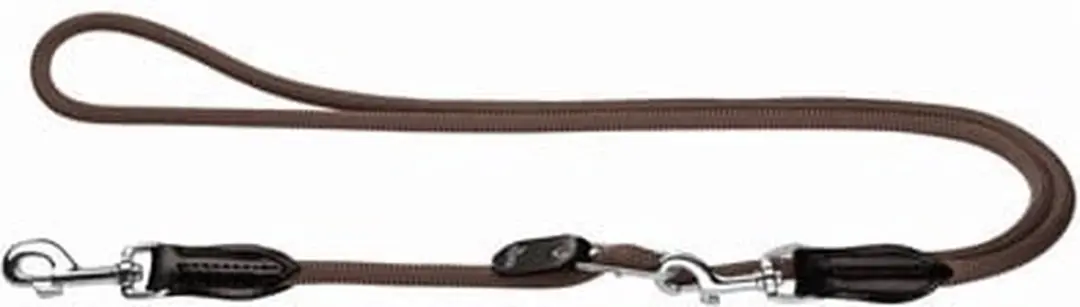 Hunter Variolijn Freestyle Nylon Rond Bruin 200x1cm