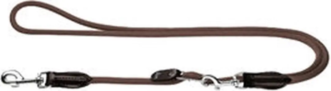 Hunter Variolijn Freestyle Nylon Rond Bruin 200x1cm