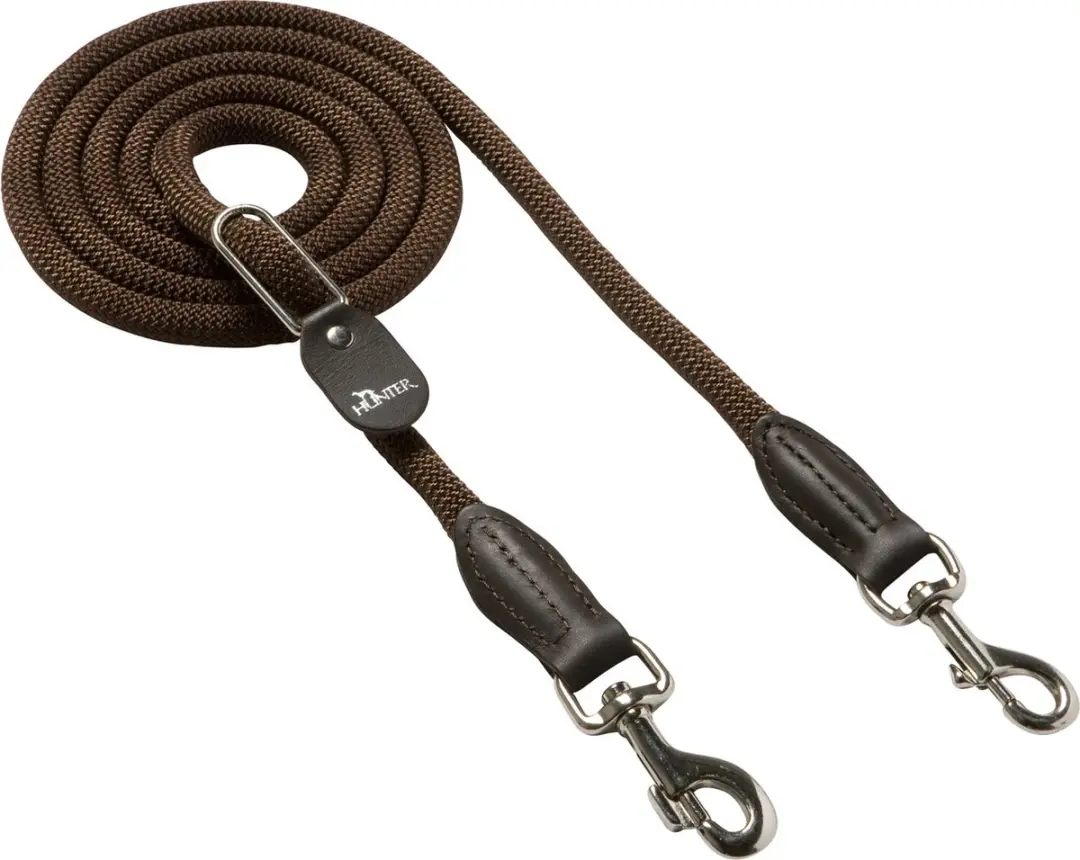 Hunter Variolijn Freestyle Nylon Rond Bruin 200x1cm