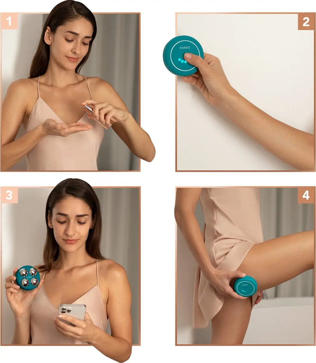 FOREO BEAR 2 Body Microcurrent Versteviger - Evergreen