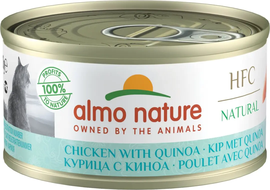 Almo Nature Kippenbout Kattenvoer - 24x70g