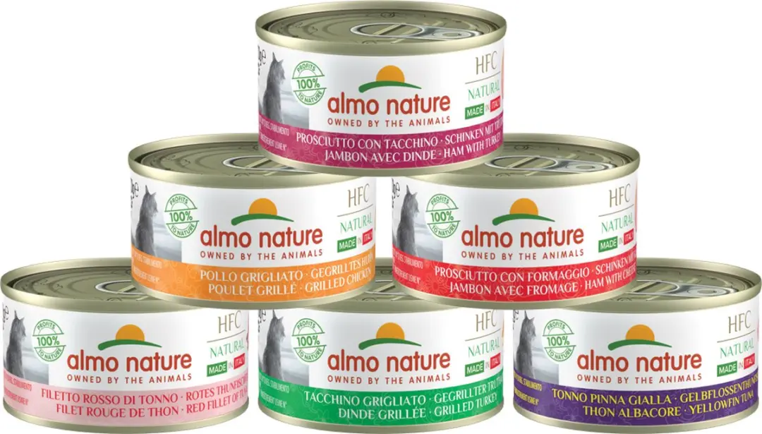 Almo Nature Kippenbout Kattenvoer - 24x70g
