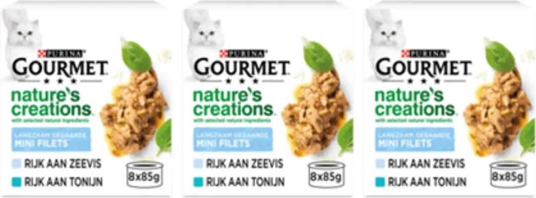 Gourmet Nature's Creations Zeevis Kattenvoer
