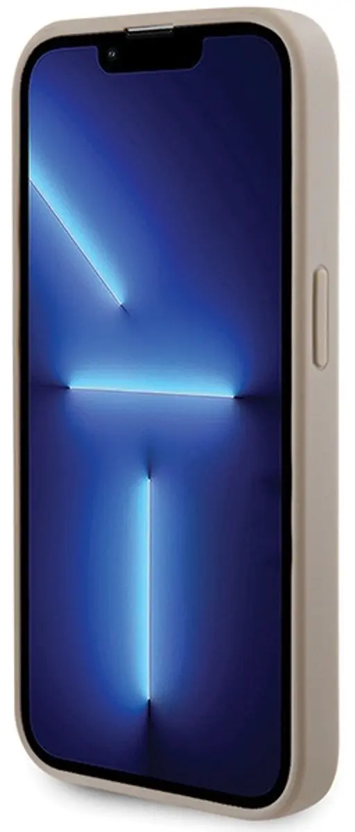 Guess 4G Strass Metal Logo Back Case Goud - iPhone 15 Pro Max