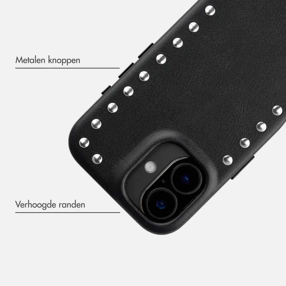 Selencia iPhone 16 MagSafe Hoesje - Velvet Black - afbeelding 6 van 6