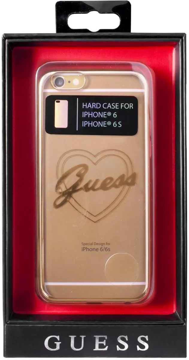 GUESS iPhone 6/6s Hoesje - Goud