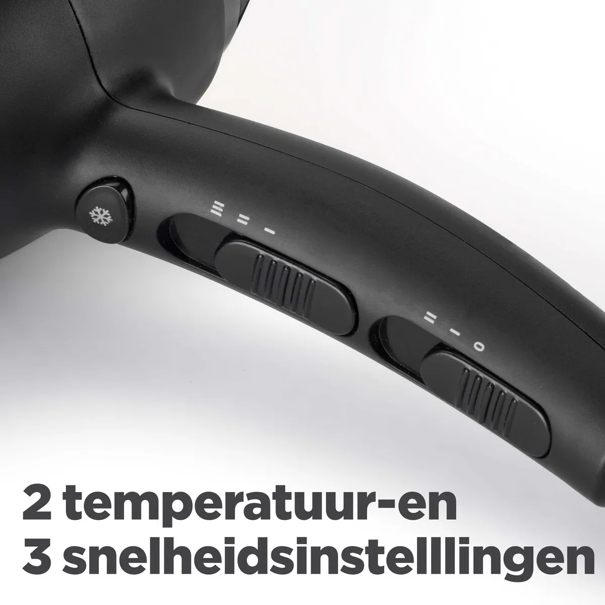 BaByliss Power Dry D563DE Föhn - 2100W - Zwart
