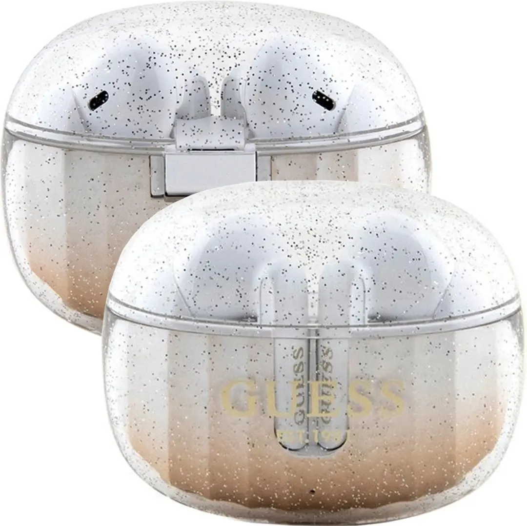 GUESS TWS Oortjes 3666339210380 - Glitter Gradient Goud