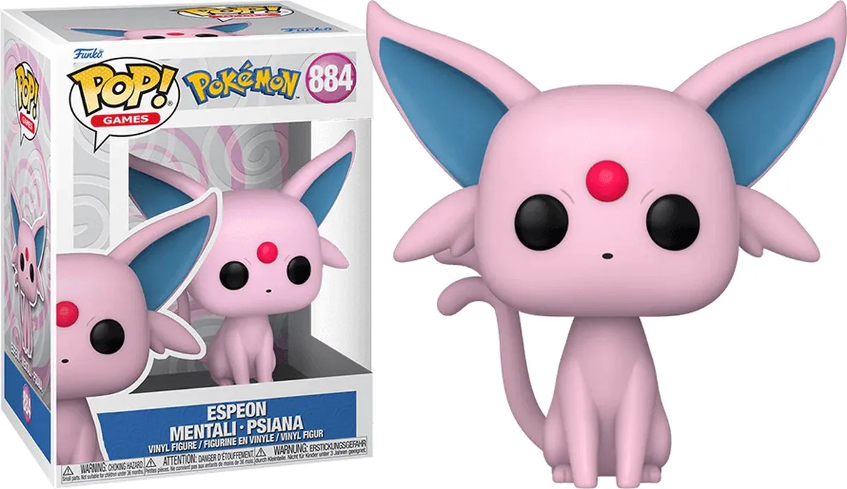 Funko Pop Pokémon Espeon #884 - Multi - afbeelding 6 van 6