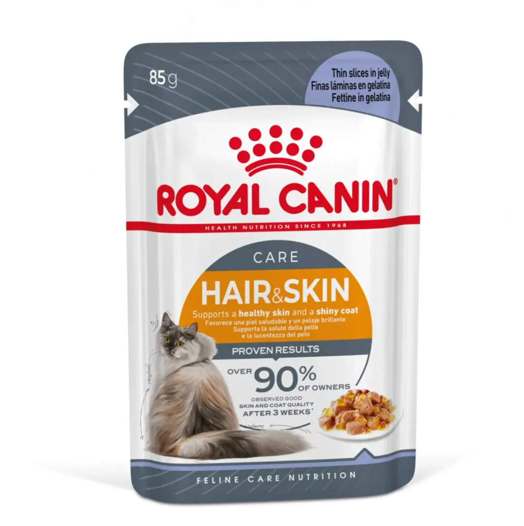Royal Canin Hair & Skin Care Jelly Kattenvoer