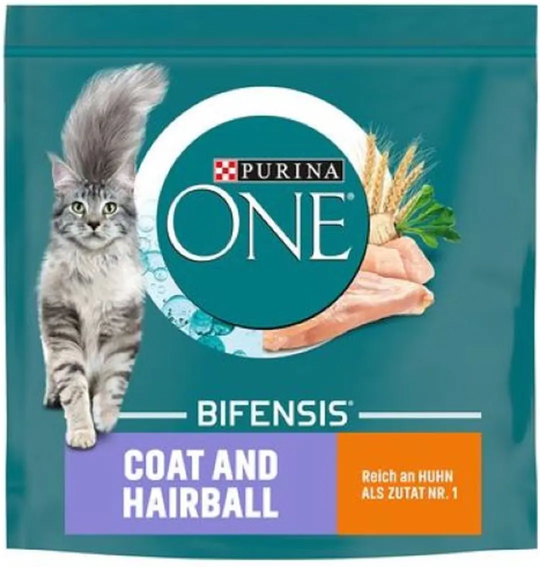 Purina ONE Coat & Hairball Kattenvoer 800g