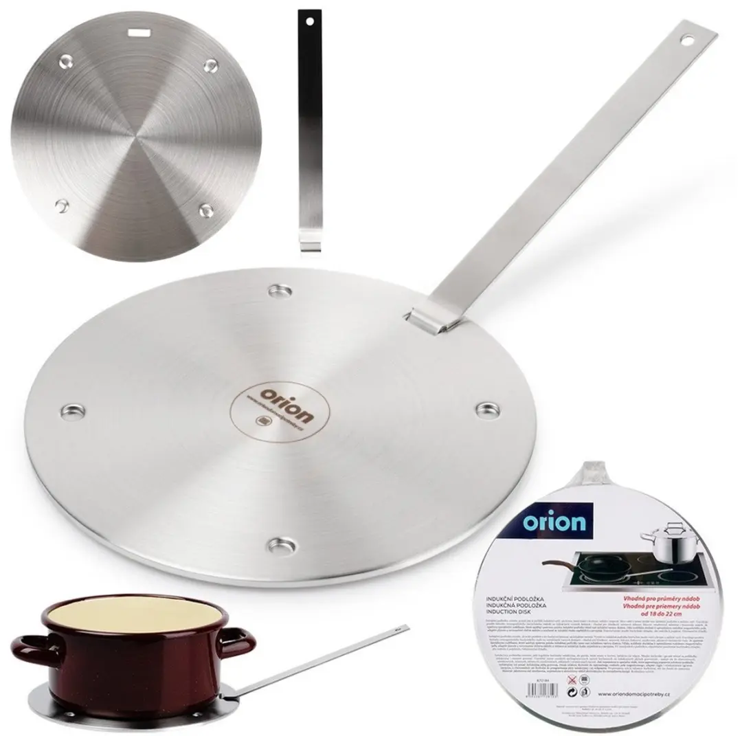 Orion Inductieplaat 20cm 870184 - Zilver