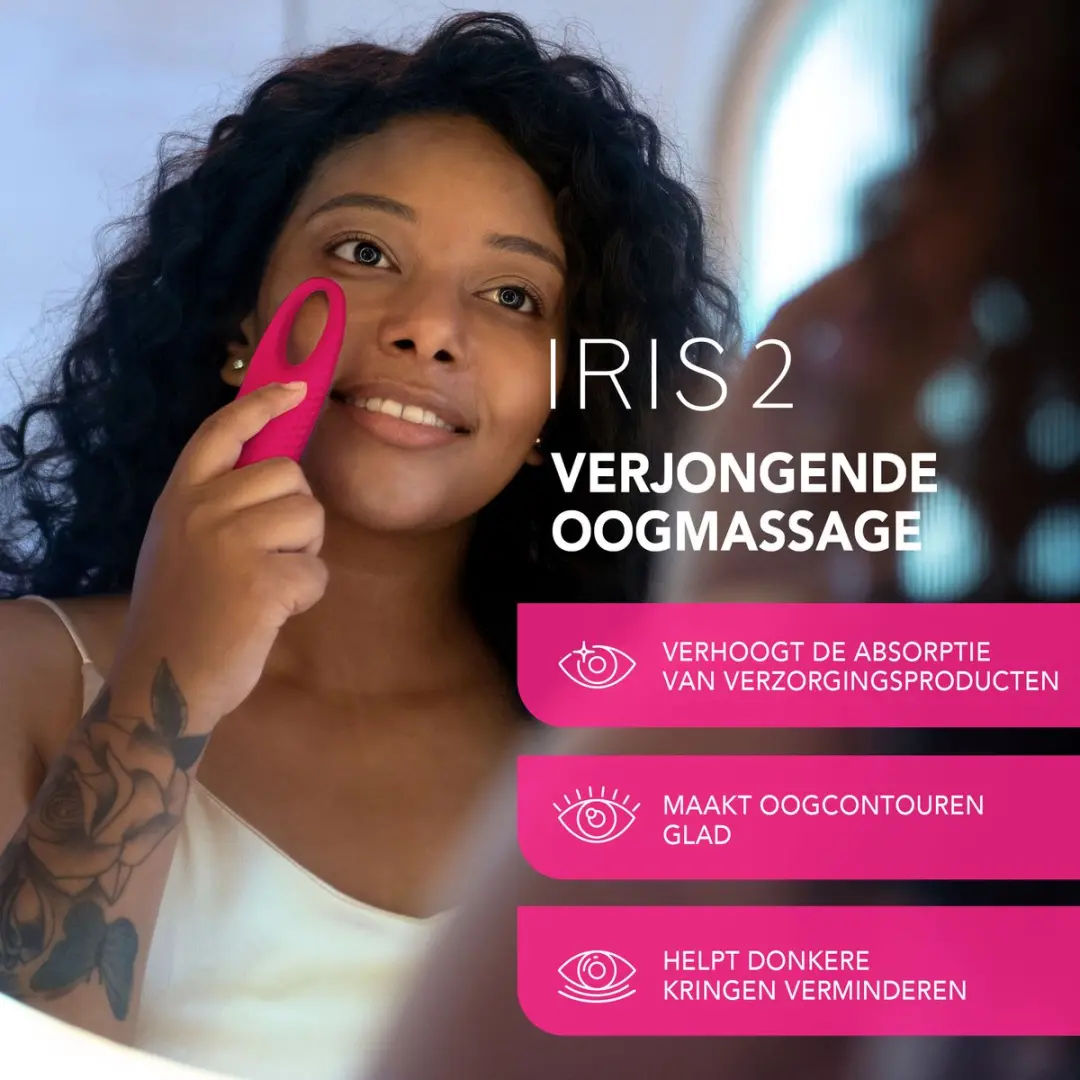 FOREO Eye Candy IRIS 2 Oogmassagebundel - Fuchsia - afbeelding 6 van 6