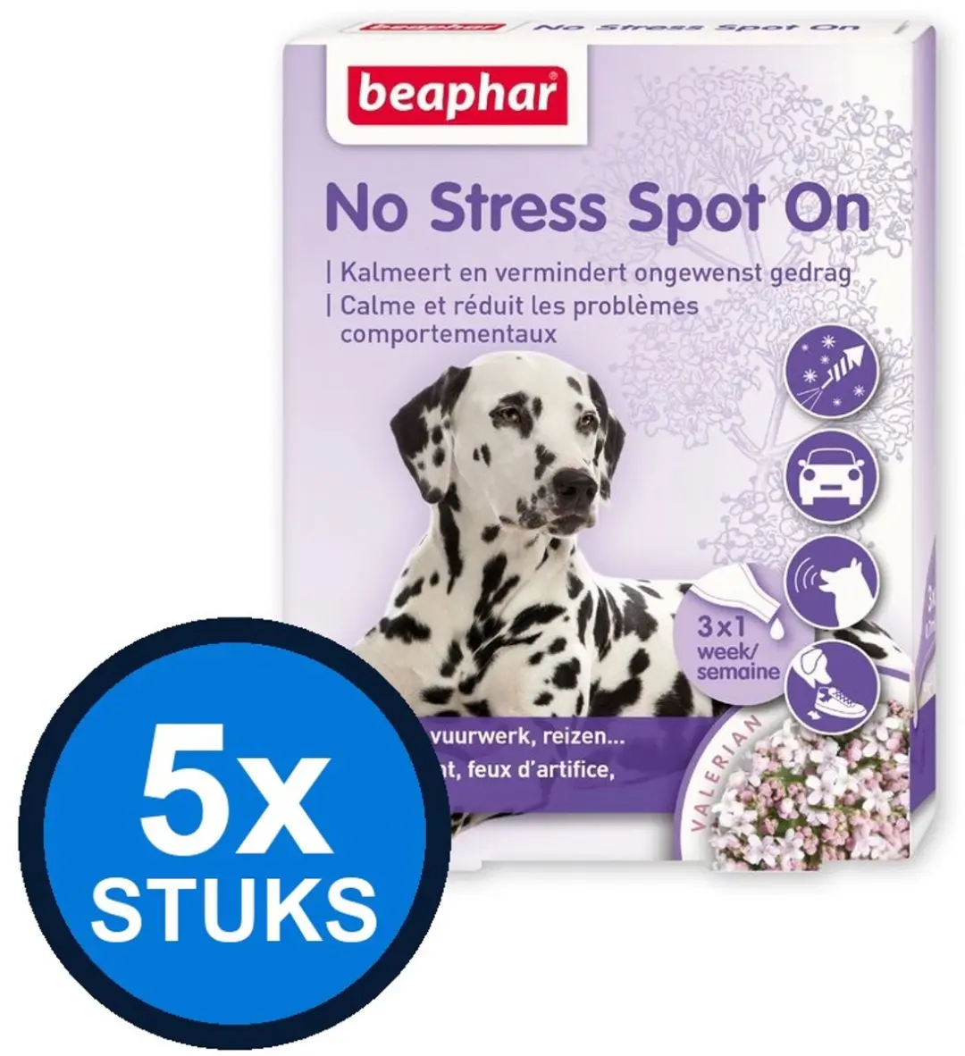 Beaphar No Stress Spot-on Hond 3ml