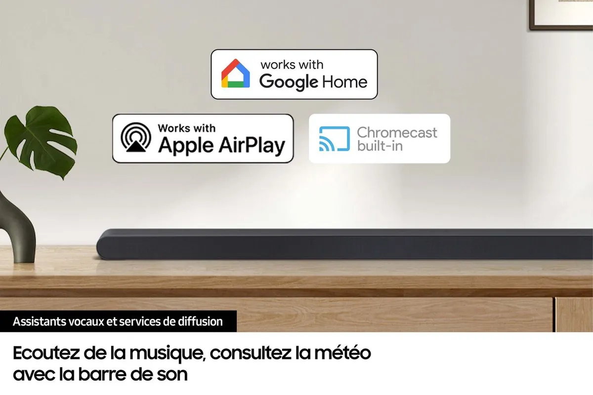 Samsung HW-S710D/XE Soundbar - 3.1 Kanalen - Draadloze Subwoofer - Zwart