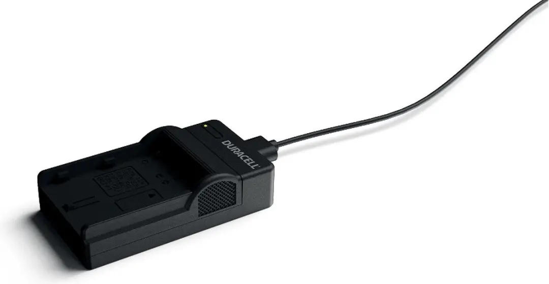 Duracell DRN5924 USB Lader - Nikon EN-EL3/EL3e & Fujifilm NP-150 - Zwart