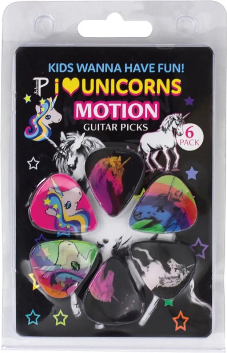 Perris I Love Unicorns Plectrum Medium 0.71mm