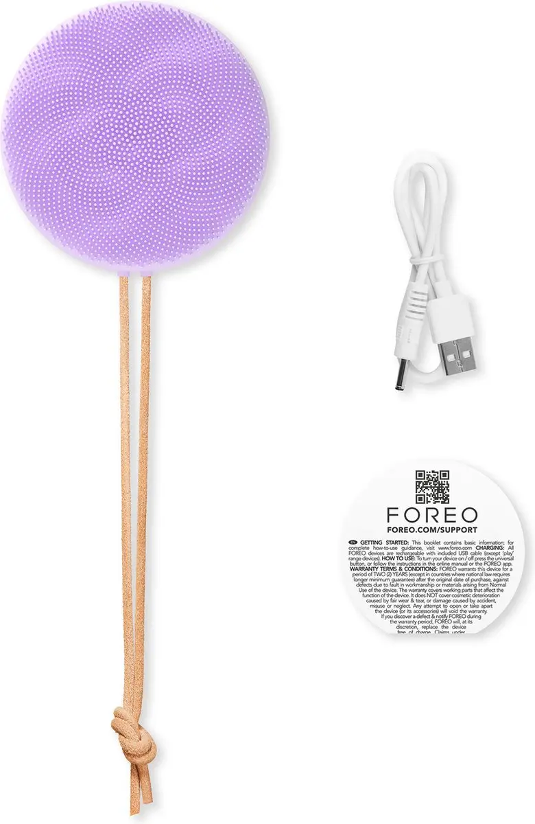 FOREO LUNA 4 Body T-Sonic Borstel - 8 Snelheden - Lavendel - afbeelding 6 van 6