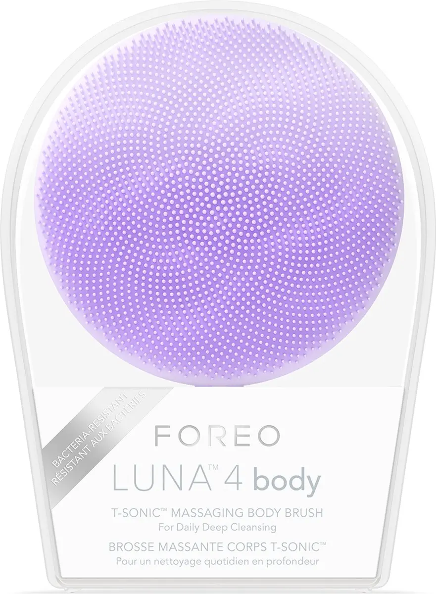 FOREO LUNA 4 Body T-Sonic Borstel - 8 Snelheden - Lavendel