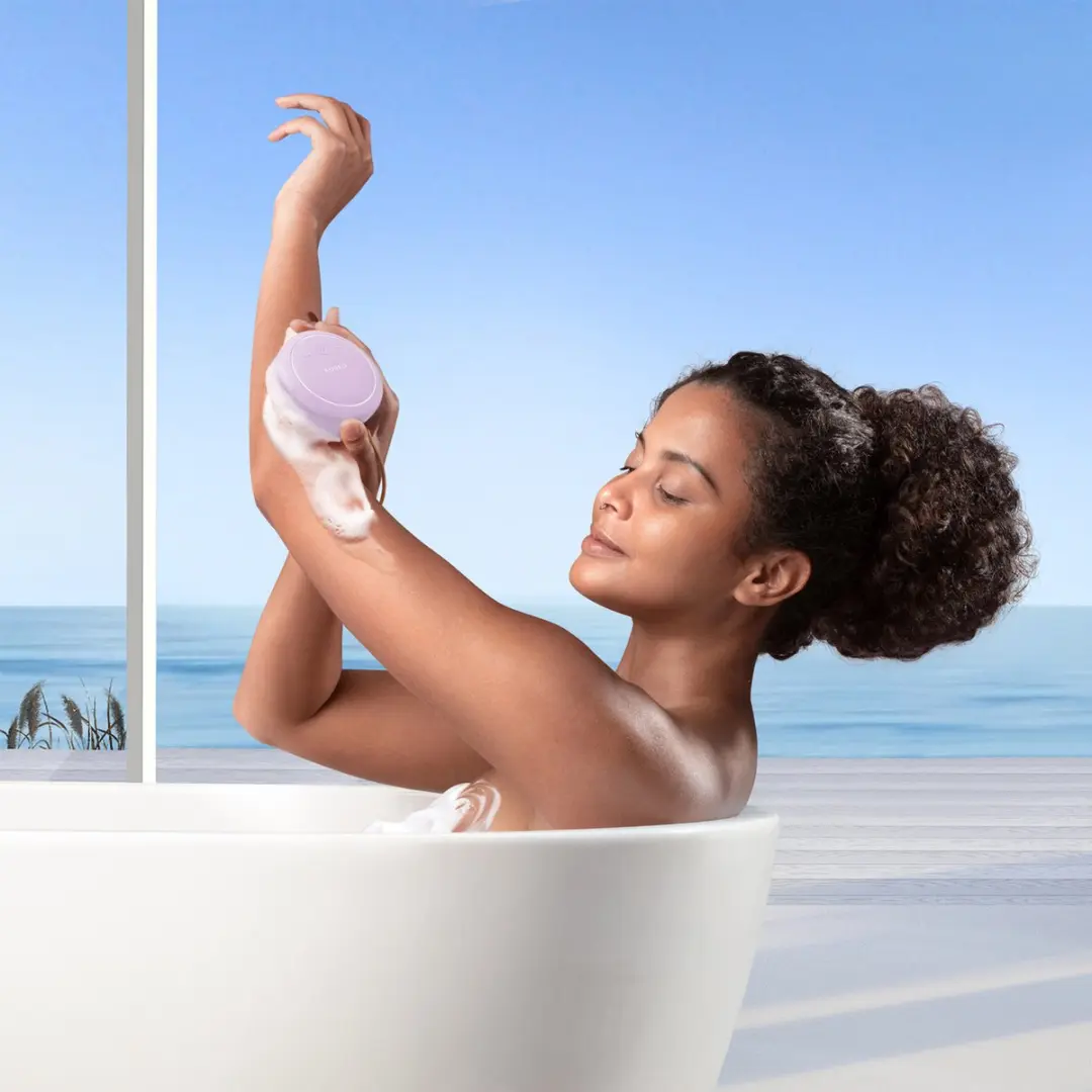 FOREO LUNA 4 Body T-Sonic Borstel - 8 Snelheden - Lavendel