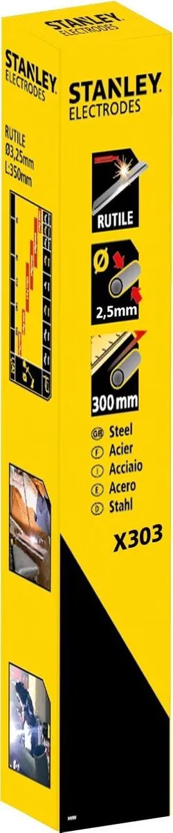 Stanley Pro R Laselektroden 2.5mm