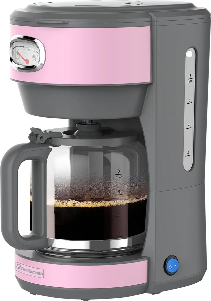Westinghouse Retro 2-delige Set Roze - Waterkoker 1,7L + Filterkoffiezetapparaat