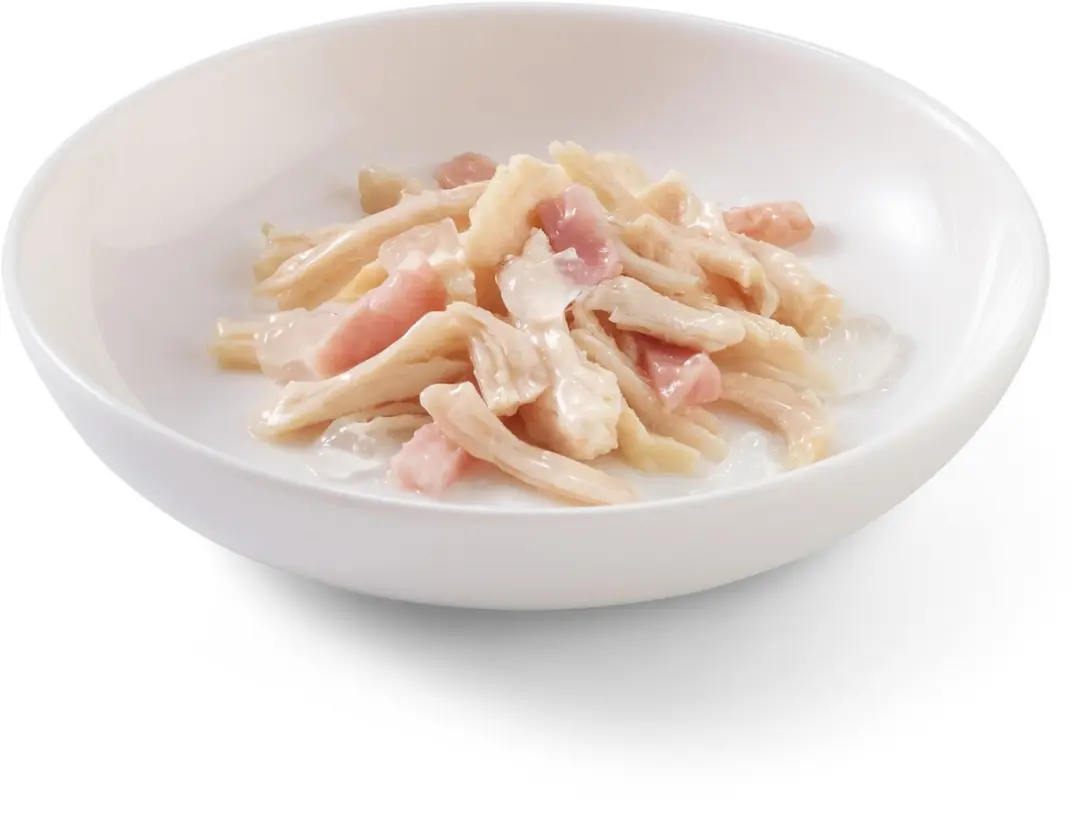 Schesir Kattenvoer Kipfilet & Ham 6x50g