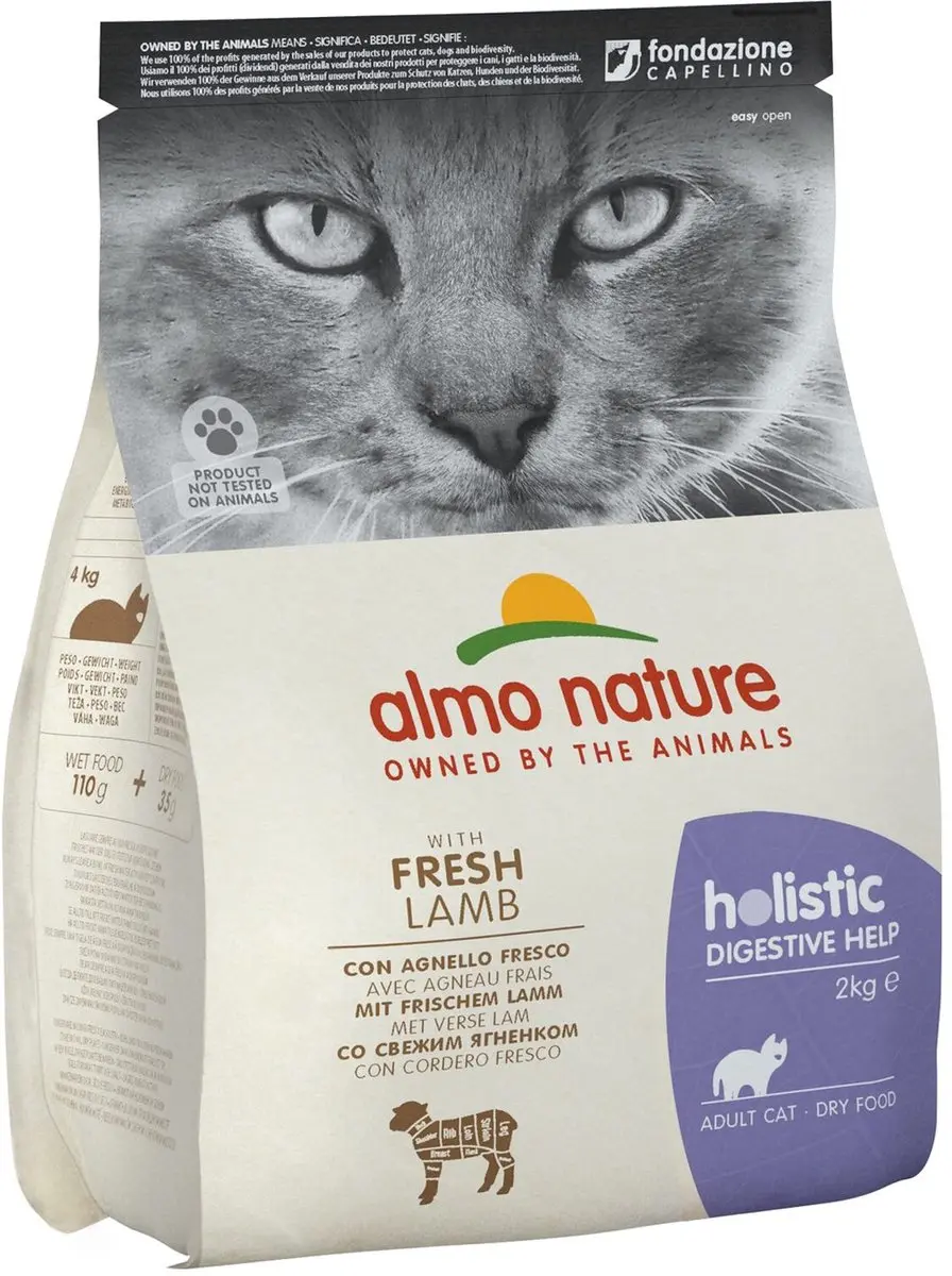 Almo Nature Holistic Kattenvoer Lam 2kg