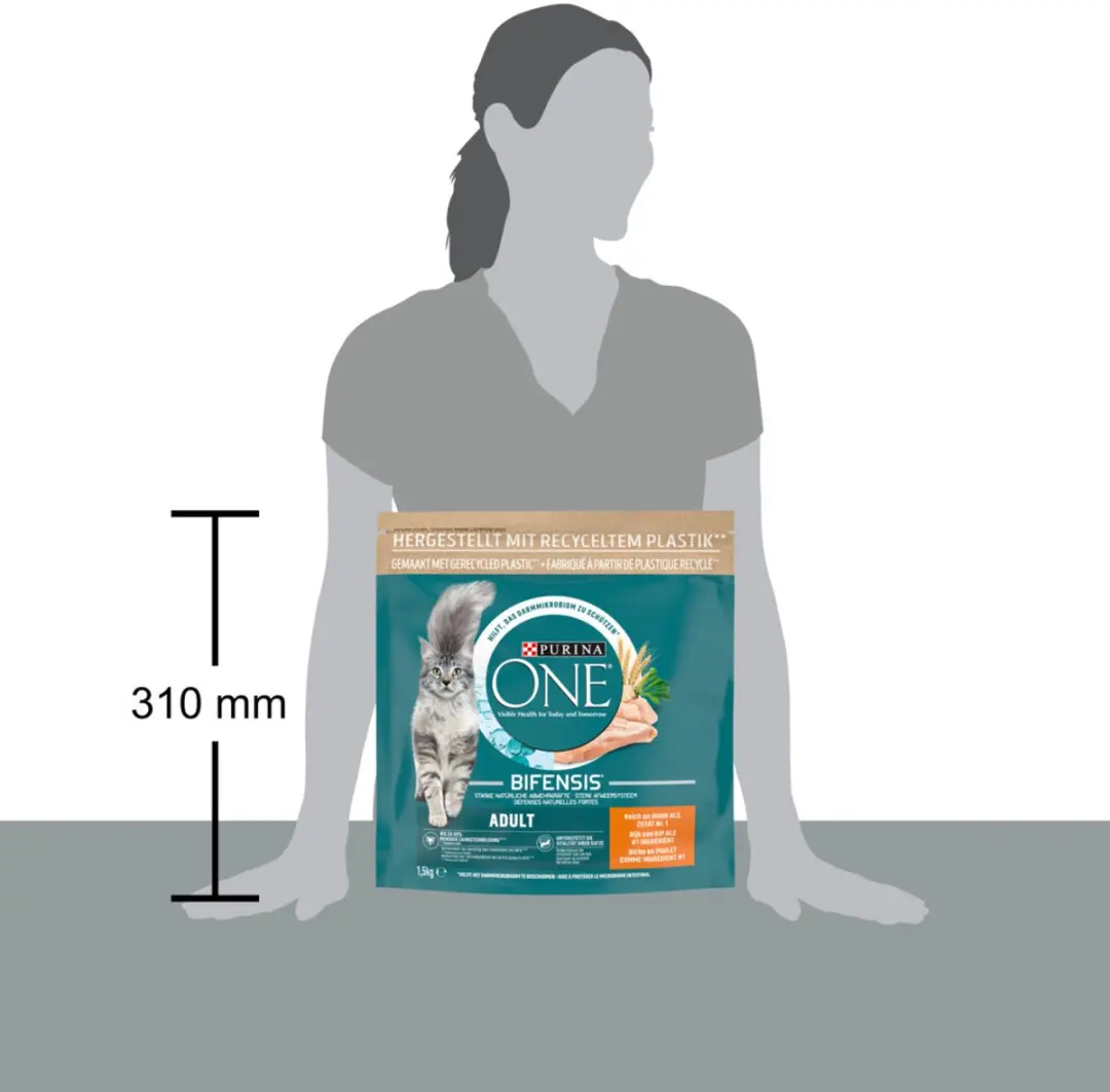 Purina ONE Droog Kattenvoer Adult Kip - 4x1,5kg