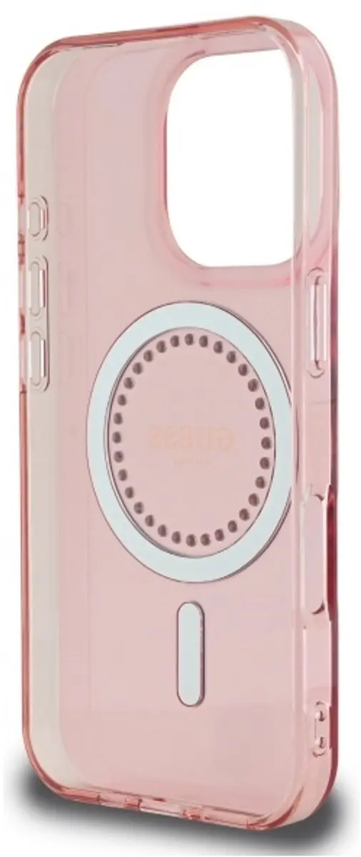 GUESS IML Hoesje iPhone 16 Pro - Roze - MagSafe - afbeelding 6 van 6