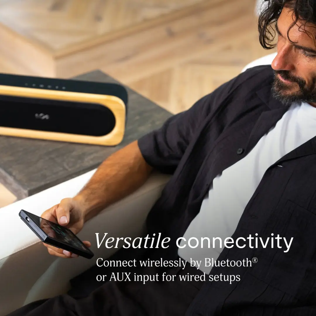 House of Marley Get Together 3 EM-JA037-SB Bluetooth Speaker - 15W - Zwart - afbeelding 6 van 6