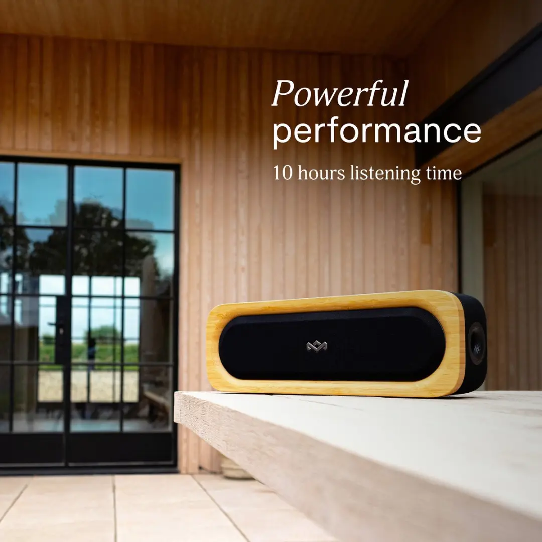 House of Marley Get Together 3 EM-JA037-SB Bluetooth Speaker - 15W - Zwart