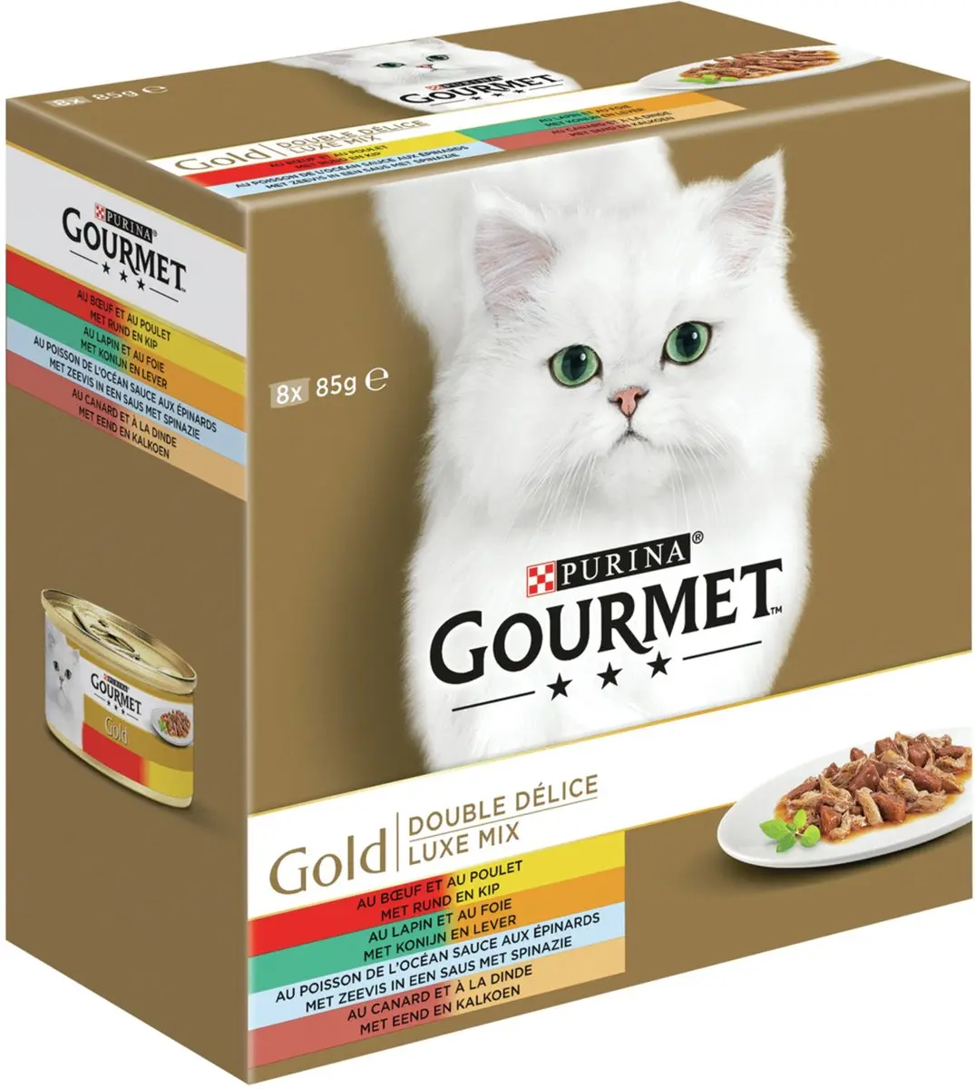 Gourmet Gold Luxe Mix Kattenvoer