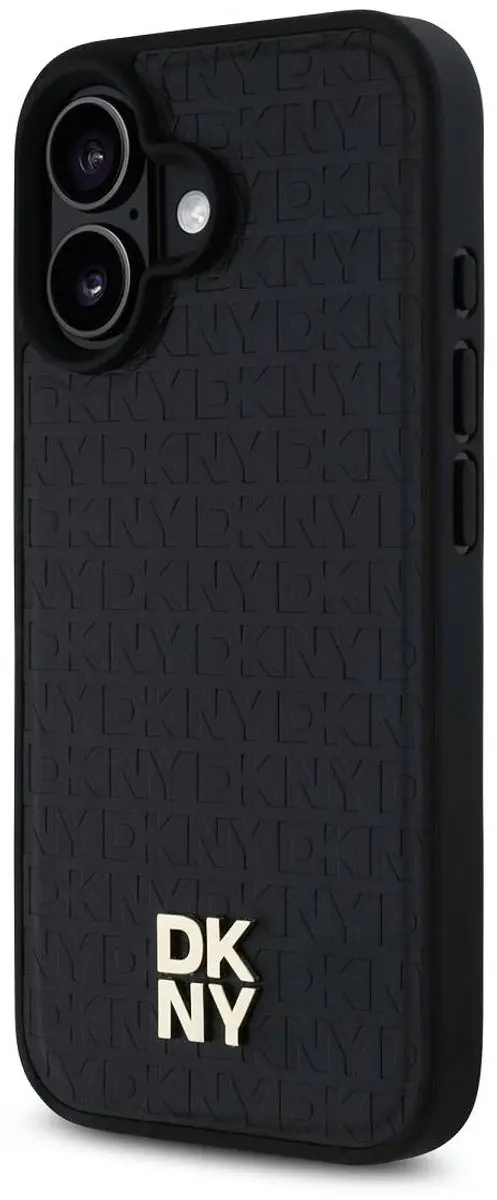 DKNY Backcover iPhone 16 Plus - MagSafe - Zwart - 3666339333638
