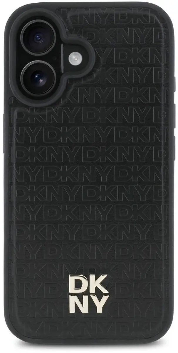 DKNY Backcover iPhone 16 Plus - MagSafe - Zwart - 3666339333638