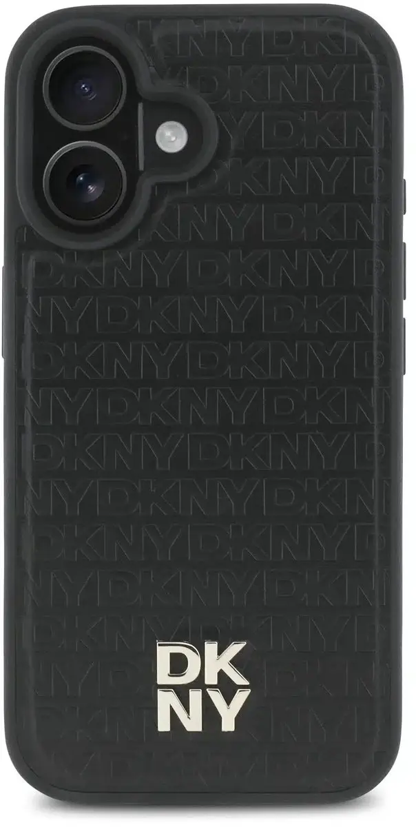 DKNY Backcover iPhone 16 Plus - MagSafe - Zwart - 3666339333638